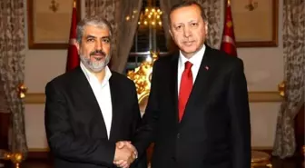 Cumhurbaşkanı Erdoğan Hamas Siyasi Büro Başkanı Meşal'i Kabul Etti