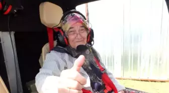 80 Yaşında İlk Kez Cayrokopter ile Uçtu