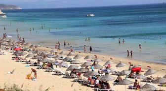 Bozcaada Plajları Doldu Taştı