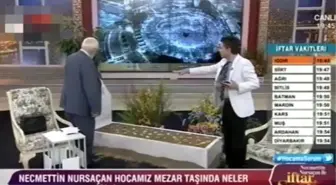 Kanal 7 Stüdyosuna Mezar Kuruldu