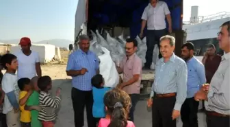 Akşehir Belediyesi'nden Geçici Tarım İşçilerine Erzak Yardımı