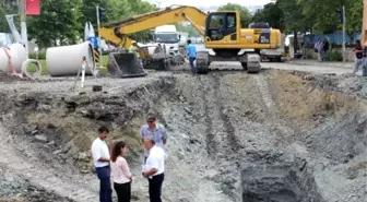 Teski Genel Müdür Yardımcısı Ünal, Sahil Kolektör Hattı İmalatını Yerinde İnceledi