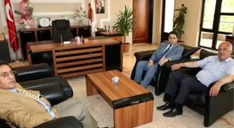 Başsavcı Aldemir'den Üzümlü'ye Veda Ziyareti