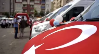 Gümüşhane'ye 7 Yeni Ambulans