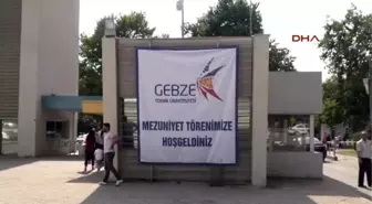 Kocaeli - Gebze Teknik Üniversitesi Mezunları Diplomalarını Aldı