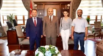 Barodan Vali Güvençer'e Ziyaret