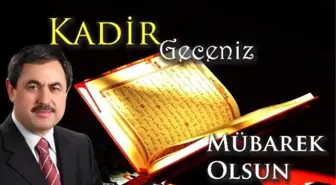 Başkan Eser'den Kadir Gecesi Mesajı