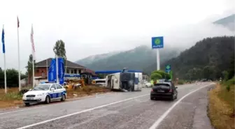 Kastamonu'da Yolcu Otobüsü Devrildi: 28 Yaralı