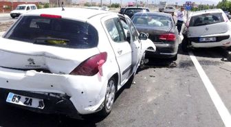 Aksaray'da Zincirleme Kaza: 5 Yaralı