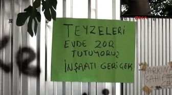 Mahalleliden Ihlamur Park'ında Çadırlı Nöbet
