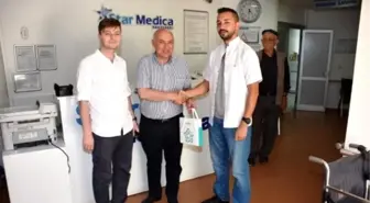 Süleymanpaşa Belediye Başkanı Eşkinat, Hastane Çalışanlarıyla Bayramlaştı