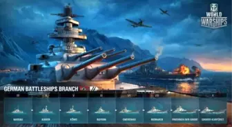 World Of Warships Alman Savaş Gemileri Geliyor