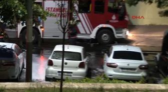 Kağıthane'de 17 Otomobil Kundaklandı-1
