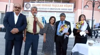 Esküer ve Miyad Üyeleri Selami Vardar Yaşlılar Köşkü'nü Ziyaret Etti