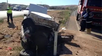 Yozgat'ta Trafik Kazası : 1 Ölü 5 Yaralı