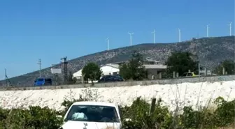 Didim'de Yoldan Çıkan Aracın Sürücüsü Yaralandı