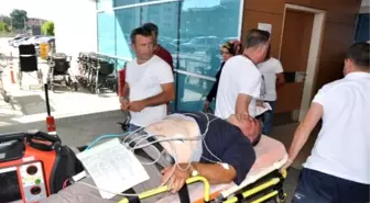 Dorse Enerji Hattını Kopardı, Sürücü Akıma Kapılarak Ağır Yaralandı