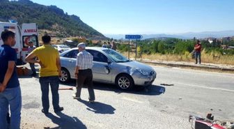 Dursunbey'de Trafik Kazası: 2 Yaralı