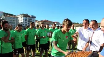 Elazığspor'la Samsunspor'a Baklava