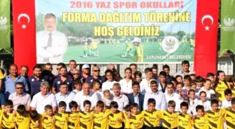 Saruhanlı'da Bin Öğrencilik Yaz Spor Okulu Açıldı