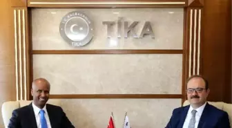 Kanada Parlamentosu Milletvekili Ahmet Hussen, Tika Başkanı Serdar Çam'ı Ziyaret Etti