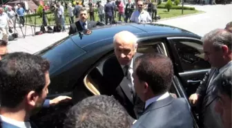 MHP Lideri Bahçeli, Ankara Adliyesi'nde