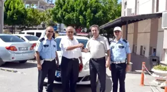 Manavgat'lı İşadamından Emniyete Araç Bağışı