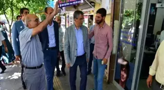 Eş Başkan Anlı'dan İşçi, Esnaf ve Muhtar Ziyareti