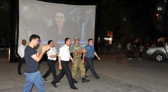 Bozüyük'te Demokrasi Nöbeti Sürüyor