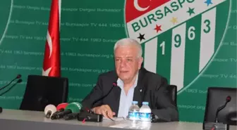 Bursaspor Kulübü Başkanı Ay: '208 Şehidin İsimleri Formada Yer Alacak'