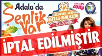 Salihli'de Festival İptal Edildi