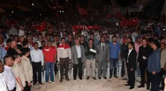 Şanlıurfa Valisi Demokrasi Nöbeti Tutan Vatandaşlarla Hitap Etti