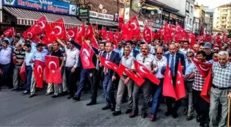 Sungurlu'da 'Demokrasi Yürüyüşü' Düzenlendi