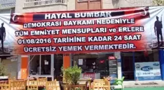 Adıyamanlı Esnaftan, Polis ve Askere Ücretsiz Yemek