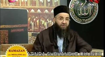 Cübbeli Ahmet Hoca ~ Ramazan Sohbeti ve Soru Cevaplar 20.gün 2010