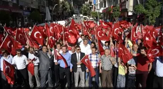 Gümüşhane'de Sağlık ve Sosyal Hizmet Çalışanlarından Darbe Tepkisi