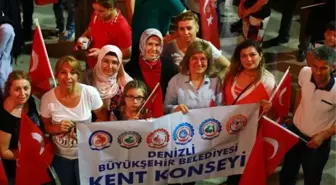 Denizli Kent Konseyi'nden Darbe Girişimine Tepki