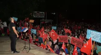 Bilecik'te Demokrasi Nöbeti Sürüyor