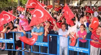 Elazığ'da Demokrasi Nöbeti Devam Ediyor