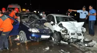 Kırıkkale'de Trafik Kazası: 4 Yaralı