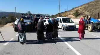 Bolu'da Köylülerden Yol Kapatma Eylemi