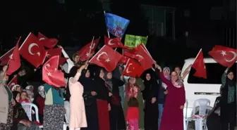 Bozkır'da demokrasi nöbetinin yine meydanlara sığmadı