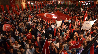 Demokrasi ve Milli İrade İçin Erzurum'da Nöbete Devam