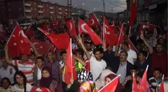 Başkan Donmuş'tan Demokrasi Nöbetine Destek