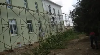 Bayırköy Camii'nde Bakım ve Onarım