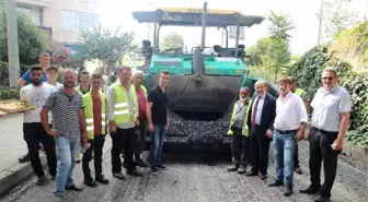 Başkan Gümrükçüoğlu Tanjant Yolu'ndaki Çalışmaları Denetledi