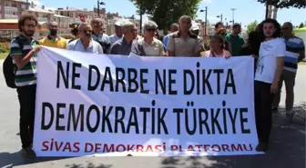 Sivas Demokrasi Platformu'ndan Darbe Girişimine Tepki