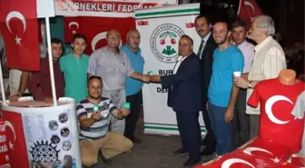 Demokrasi Meydanında Fındık ile Enerji Depoladılar