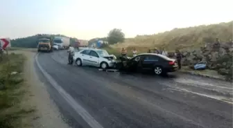 Manisa'da Trafik Kazası: 8 Yaralı