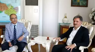 Prof. Dr. Cemil Çelik'i Kabul Eden Başkan Çakır Açıklaması